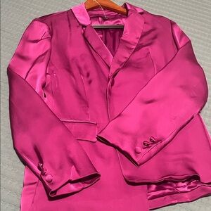 New Hazel Vibrant Fuchsia Women's Blazer